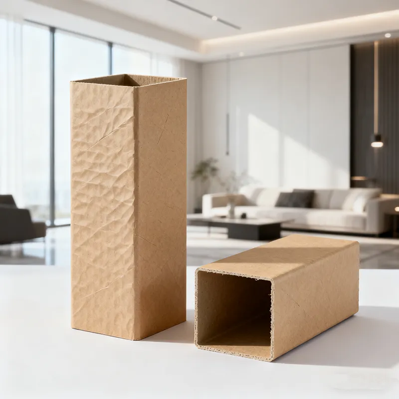 Eco-Friendly Paper Square Tube